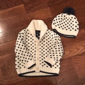 Baby Gap Sweater and Hat Set - Never worn!